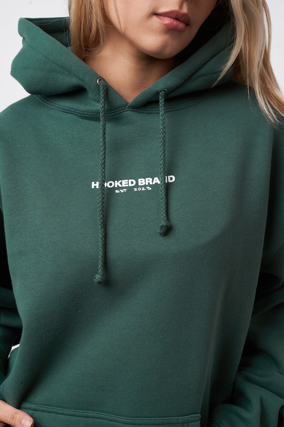 TAKE THE RISK GREEN HOODIE