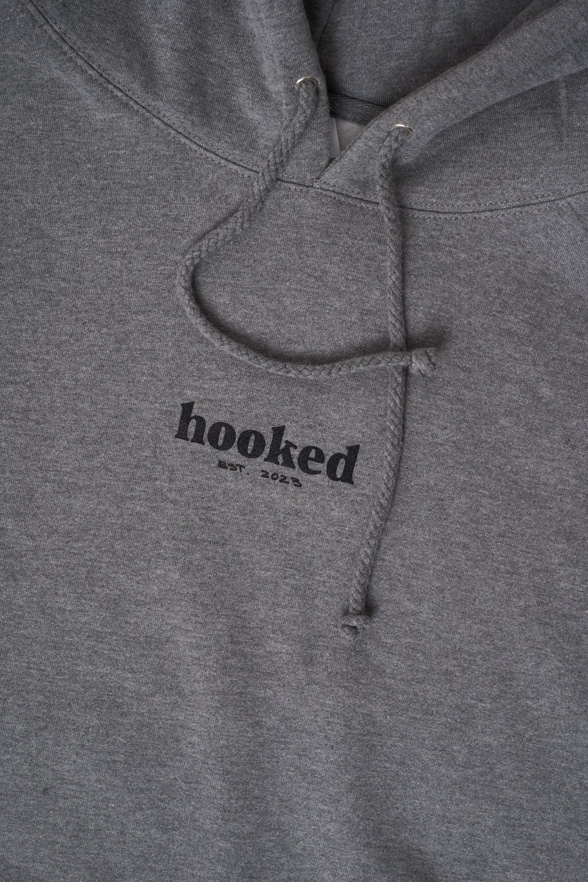 LIVE THE MOMENT GRAY HOODIE