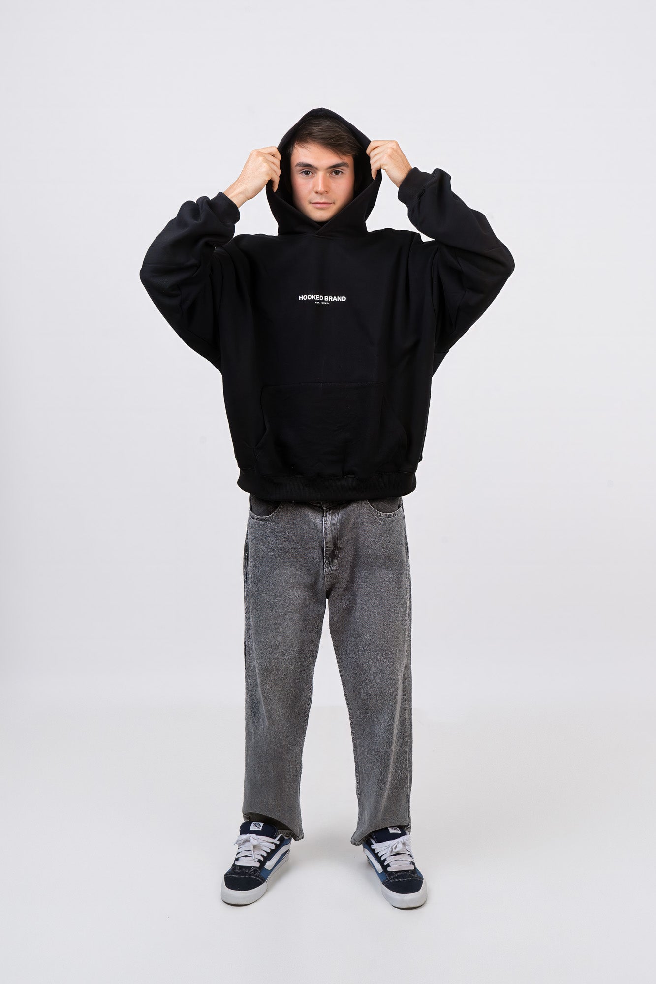 BLACK HOODIE