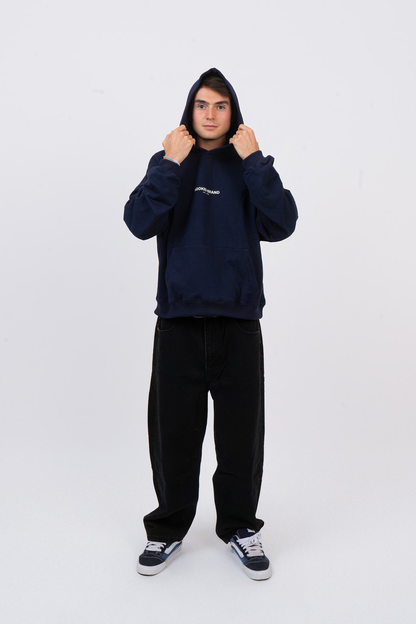 NAVY BLUE HOODIE