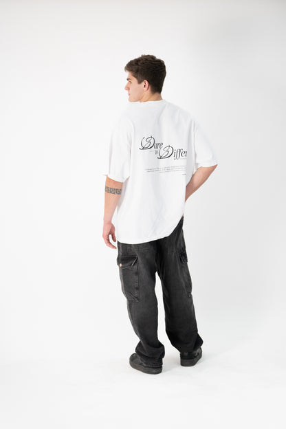 POLERA "DARE TO DIFFER" WHITE