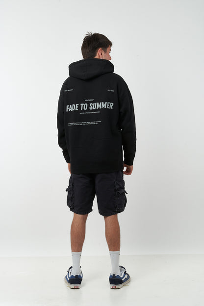 FADE TO SUMMER BLACK HOODIE