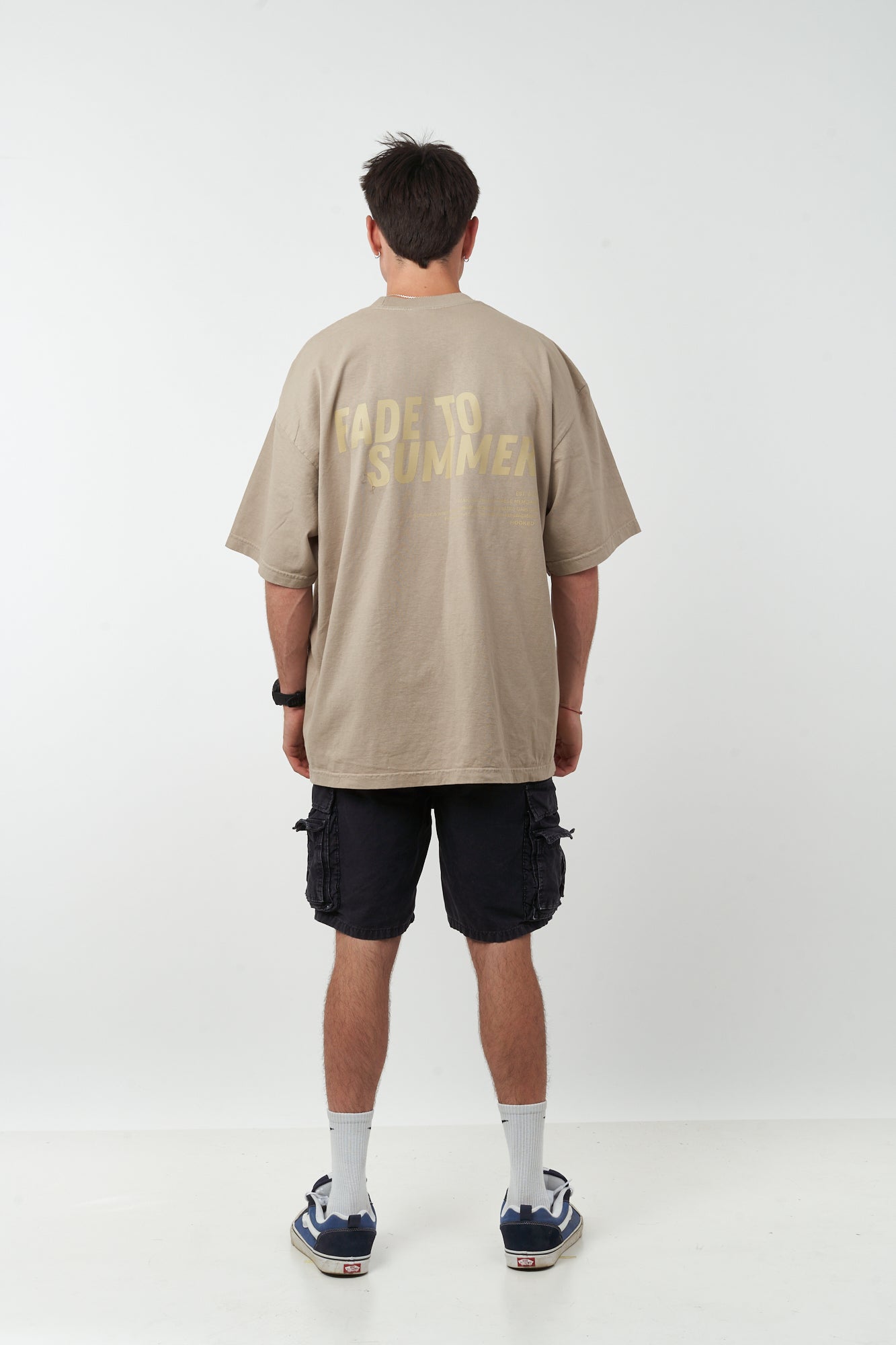 FADE TO SUMMER OATMEAL TEE