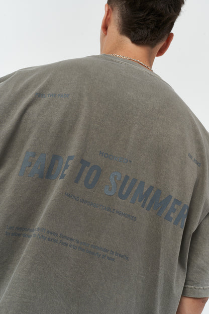 FADE TO SUMMER CEMENT TEE