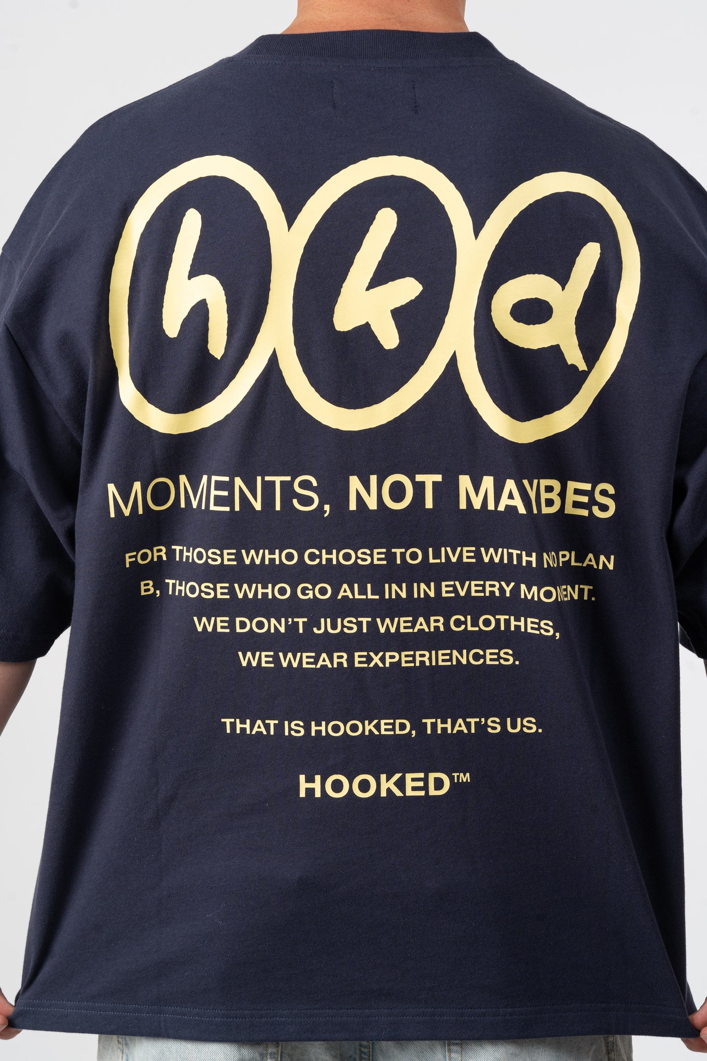 NAVY BLUE T-SHIRT