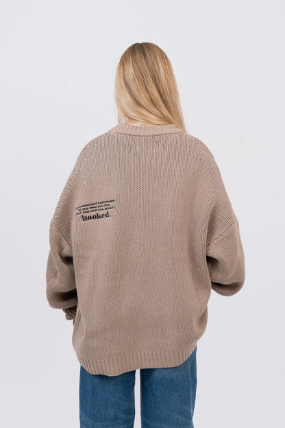 OVERSIZED SADDLE KNIT