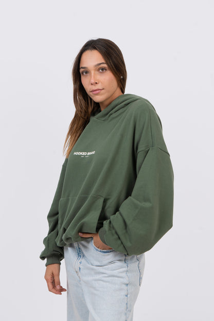 OLIVE GREEN HOODIE