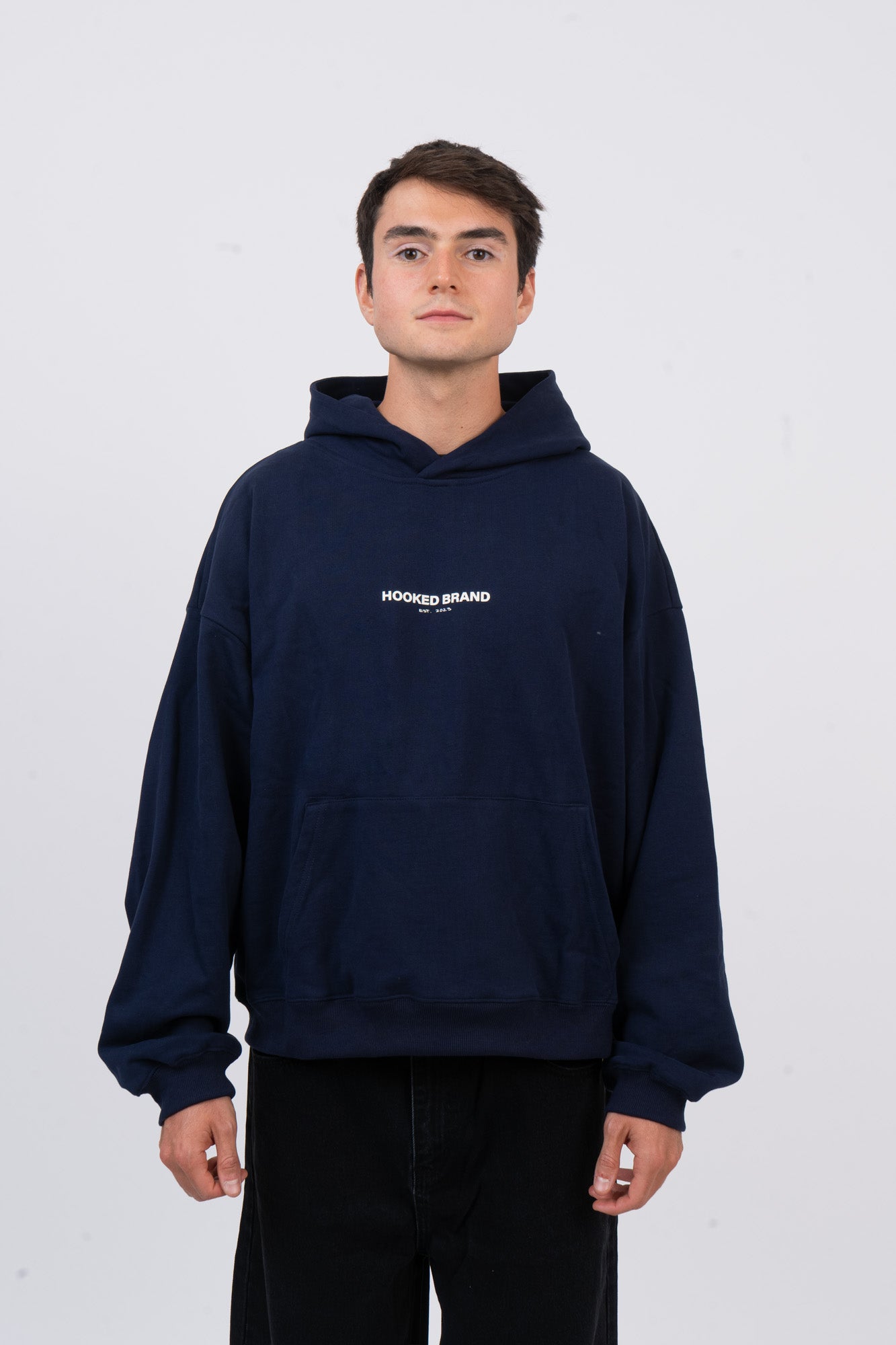 NAVY BLUE HOODIE