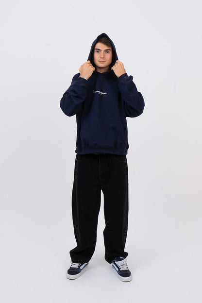 NAVY BLUE HOODIE
