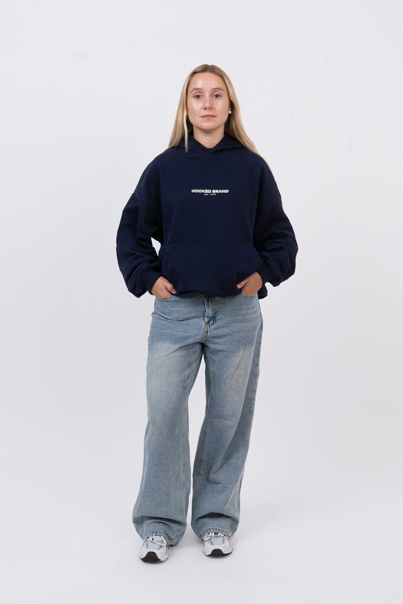 NAVY BLUE HOODIE