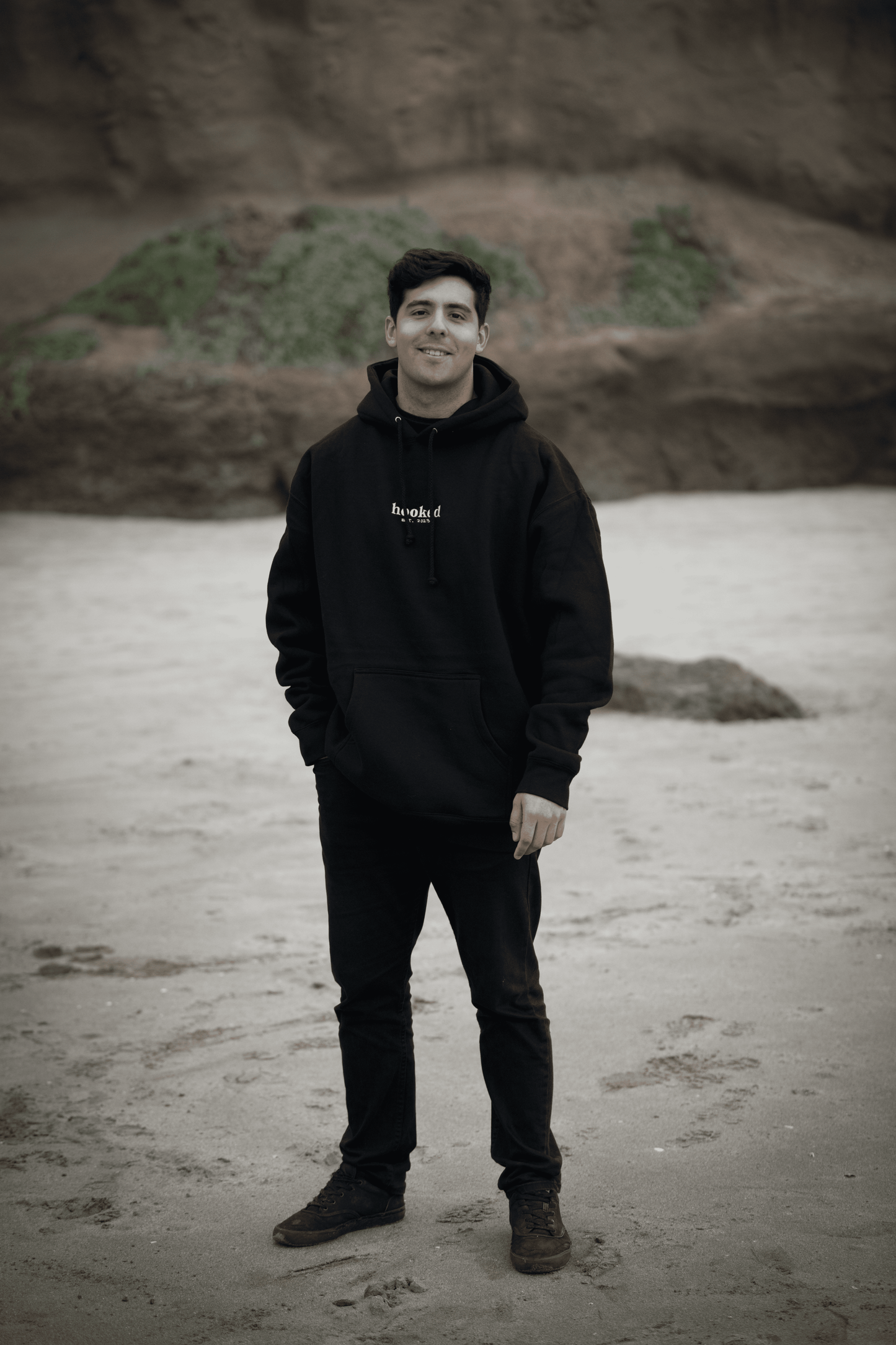 HOODIE "TAKE THE RISK" BLACK